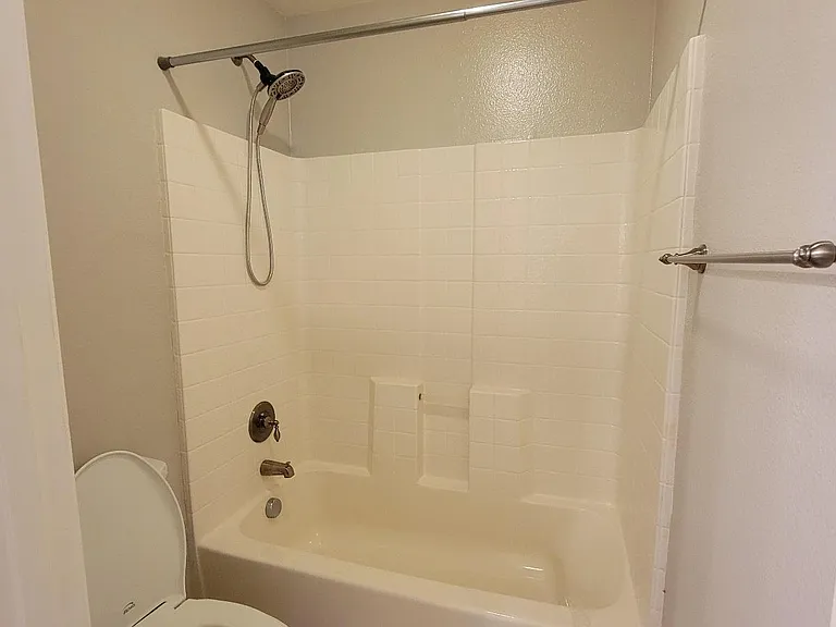 toilet and shower