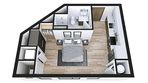 Floor plan 0x1C