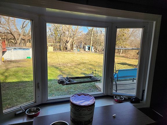 large backyard