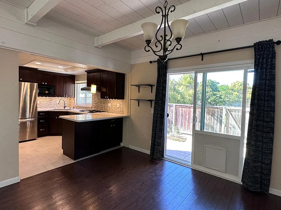 View from dining room