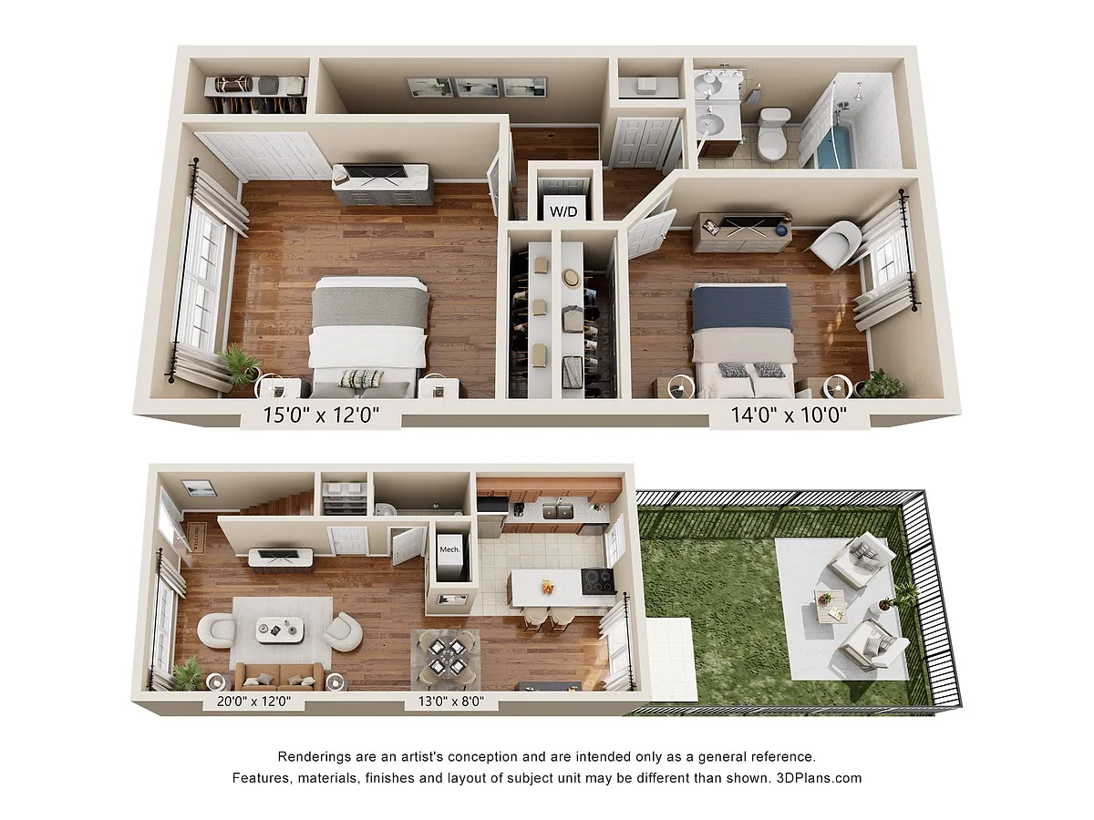 Floor plan B2