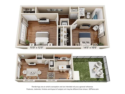 Floor plan B2