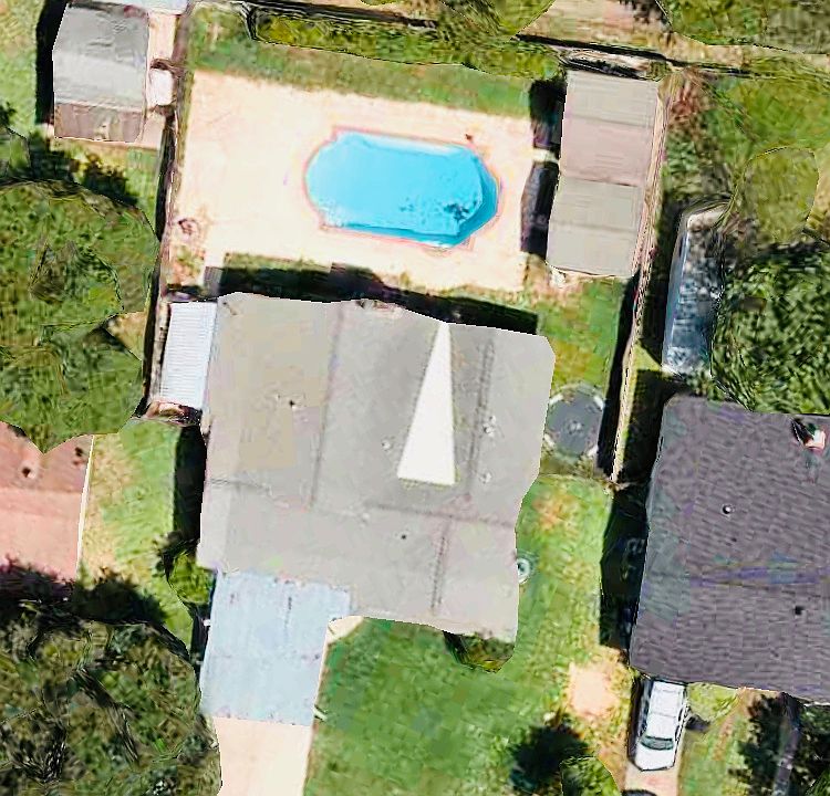 Satellite Overhead Picture