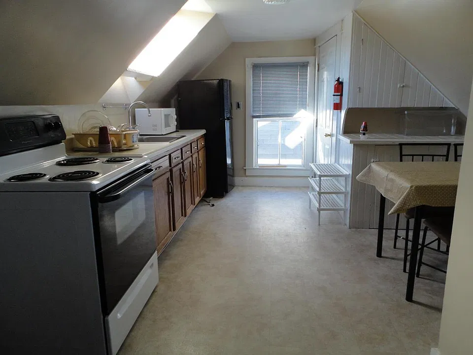 kitchen and dining