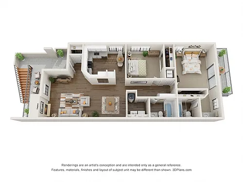 Floor plan Residence 3 Luxury