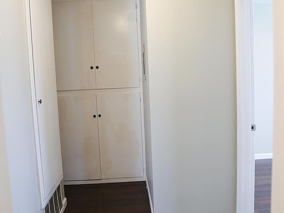 Hallway with plenty of storage