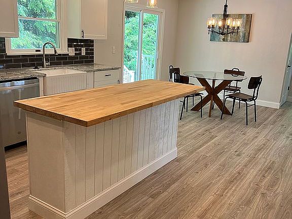 butcher block island