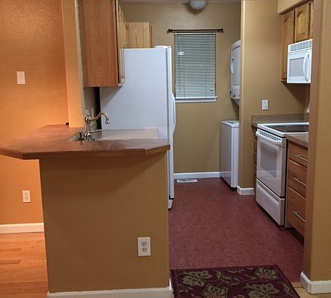 Remodeled open kitchen