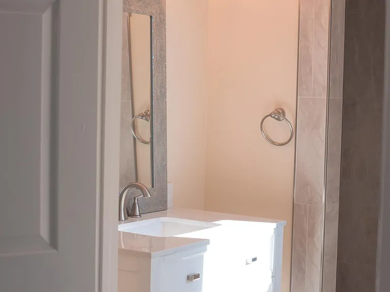 Remodeled bathroom
