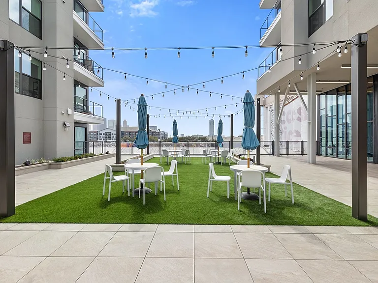 Outdoor Social Courtyard by pool