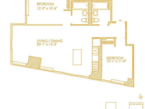 2nd image of 505 W 37th St APT 3407