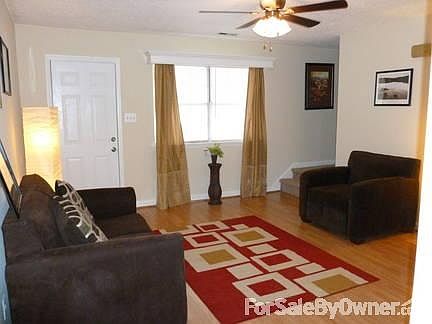 View from Front Hall Way
						:
						Hardwood Floors.1st Floor Powder Room. Upstairs 2 large bedrooms and full bath.