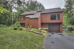 Freshly stained redwood siding