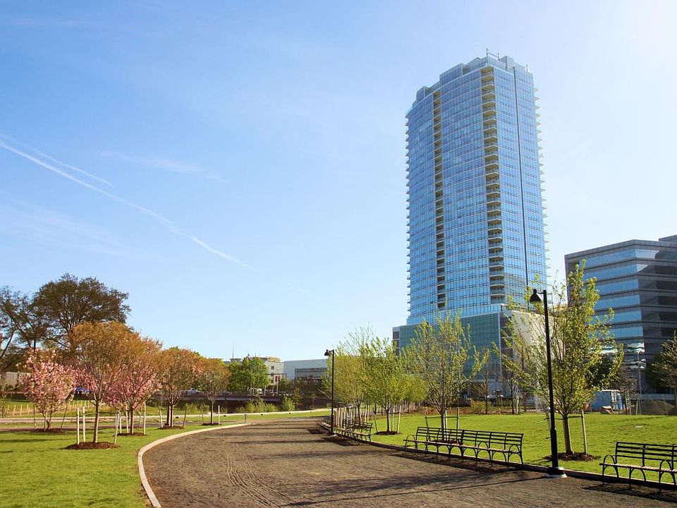 View of Building from Park