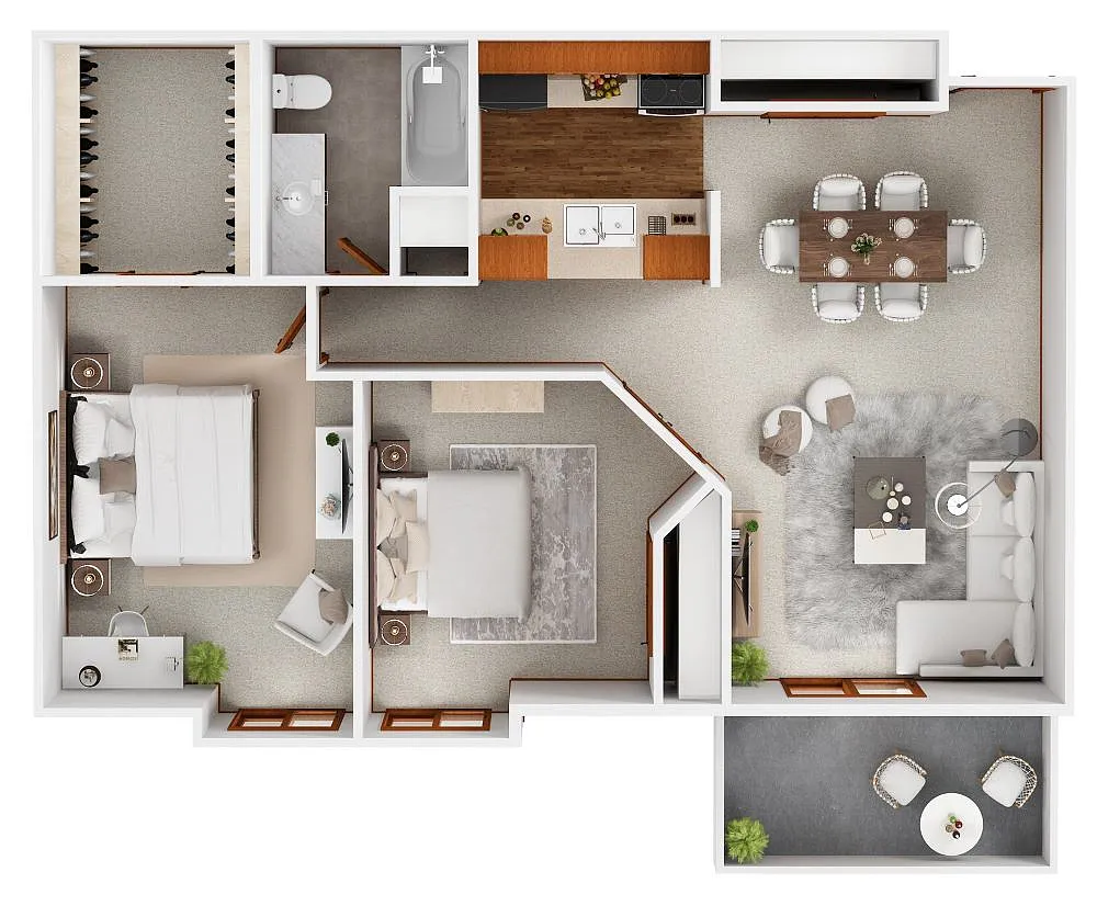 Floor plan B1
