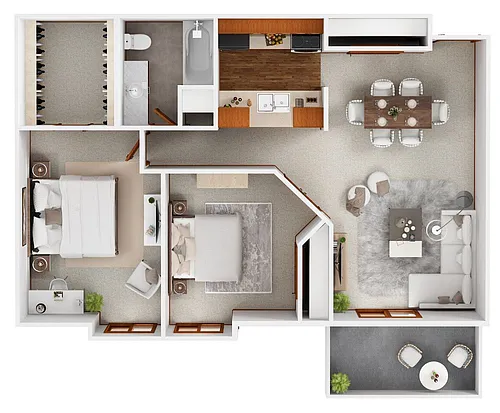 Floor plan B1