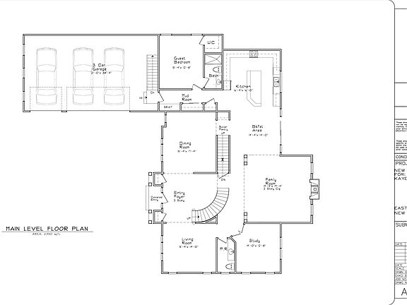 Main Level Floor Plan