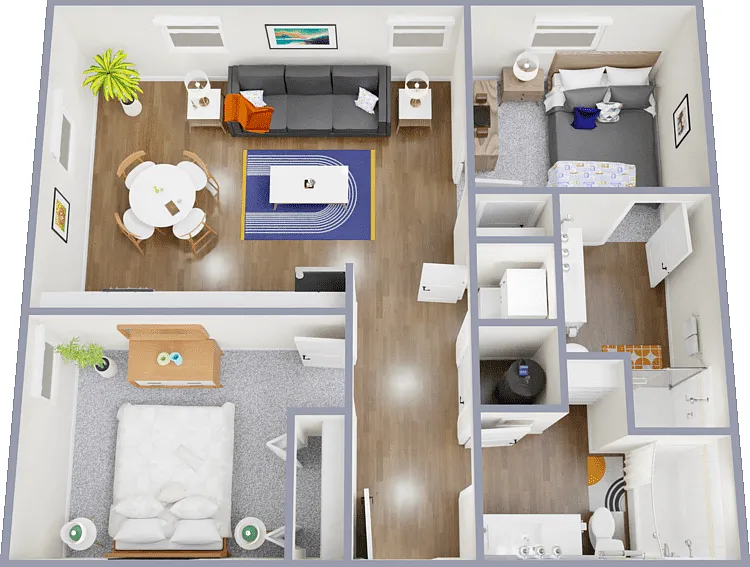 Tweed Divan Floorplan Diagram