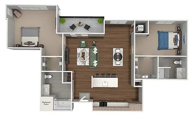 Floor plan B2