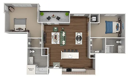 Floor plan B2