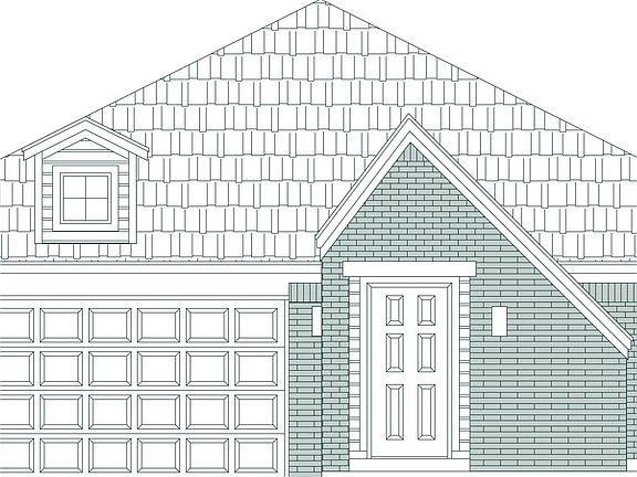 Dawson Modern Tudor - Elevation G