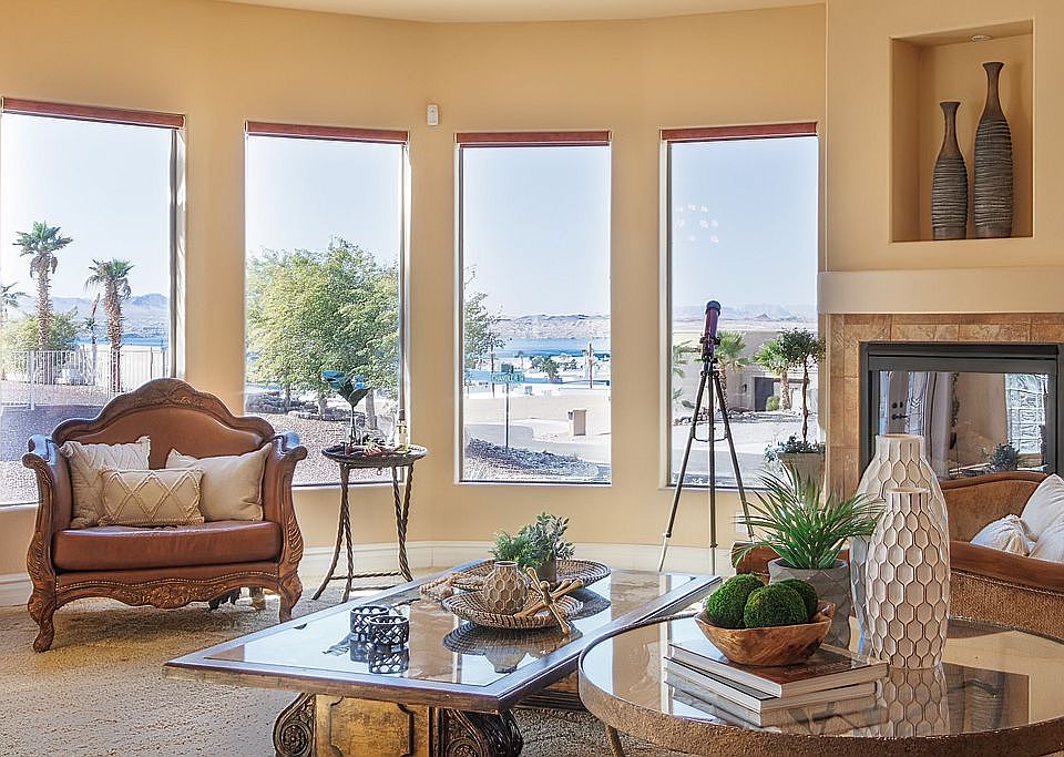 Living Room Lake View