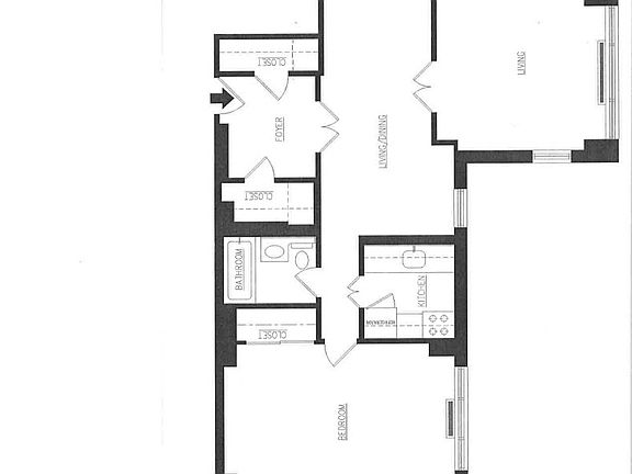 2nd image of 60 W 57th St APT 7E