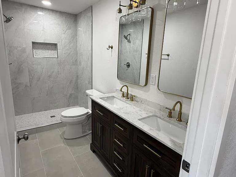 Hallway Bathroom