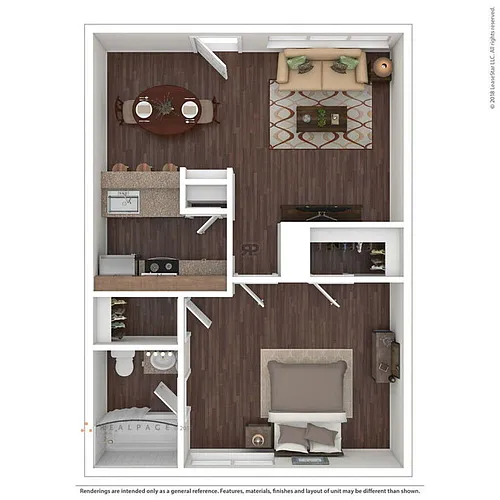 Floor plan The 615