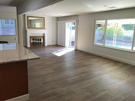 Open concept living room and kitchen master