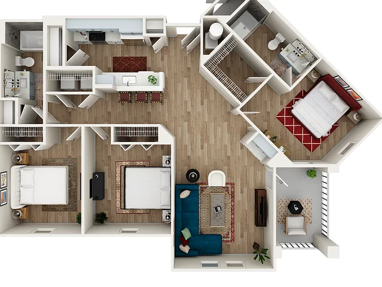 A4.21_ UNIT PLAN TYPE C1 Rev.0 markup A4.21_ UNIT PLAN TYPE C1 Rev.0 markup