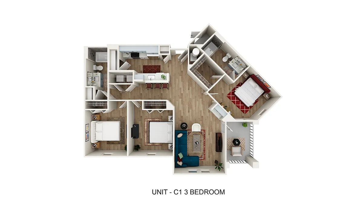 Floor plan C1