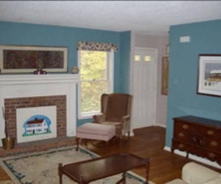 Living Room - Looking at Front Door from the Dining Room