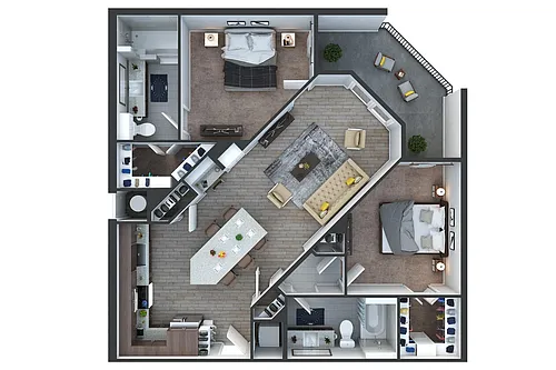 Floor plan B2