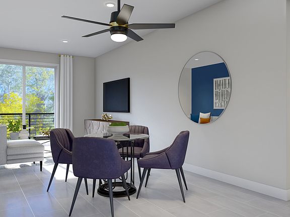 Charming cafe area just off the kitchen