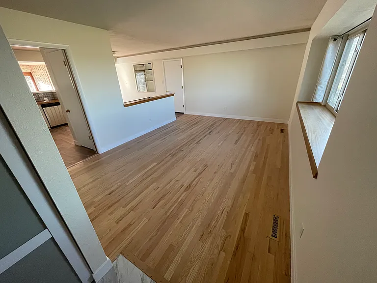 living room from front door