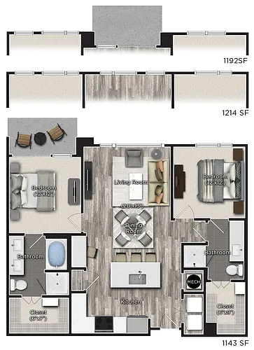 Floor plan S