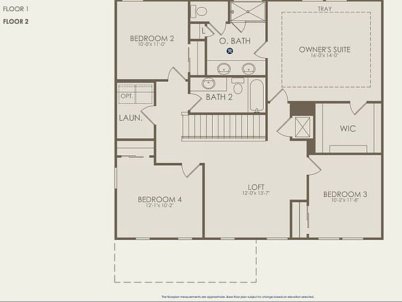 Tilden Floor Plan, Quick Move-In Home, Floor 2