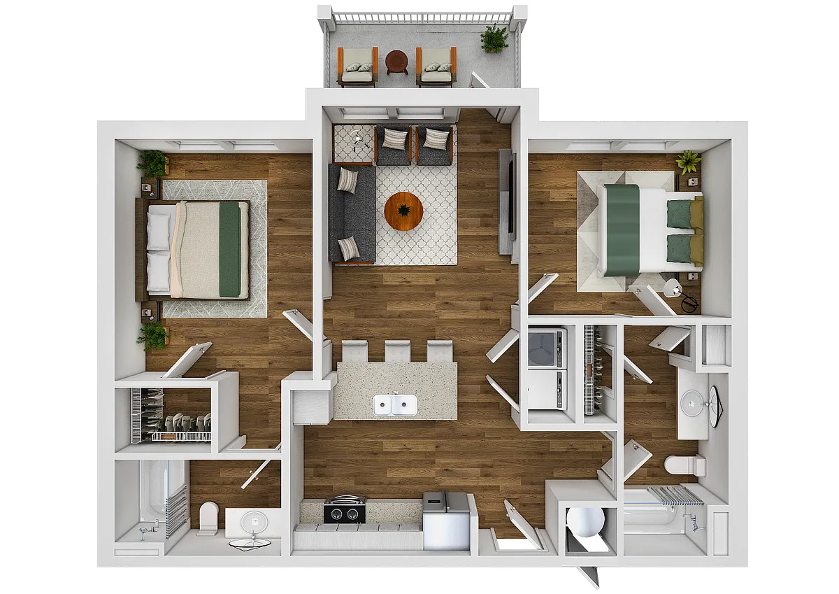 Floor plan B1