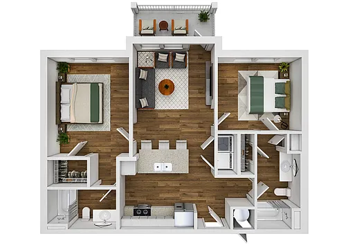 Floor plan B1