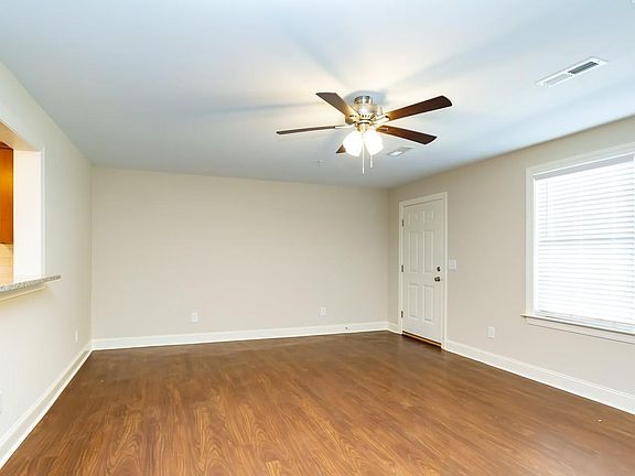 Living Room with vinyl flooring