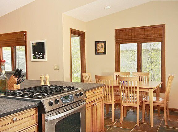 Charming dinette area.