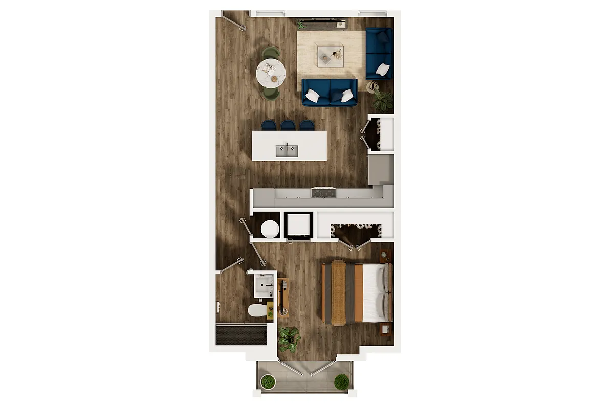 Floor plan Type 1A