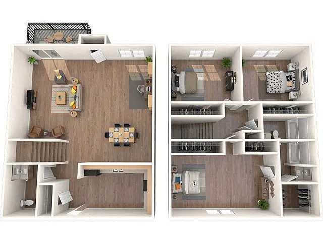 Floor plan B3
