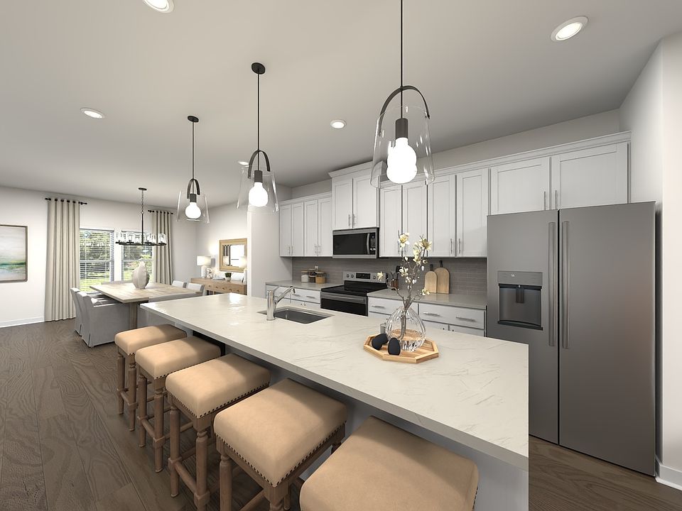 Skip takeout and prep dinner in the well-appointed kitchen.