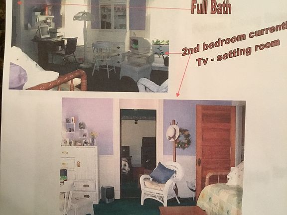 Sitting Rm. or BR & 2 Baths