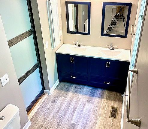 RENOVATED MASTER BATH 