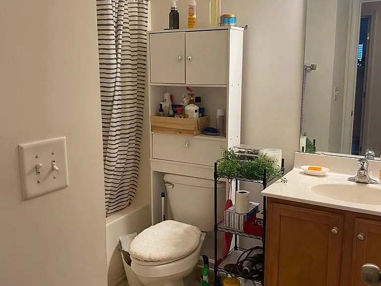 Full bathroom #2. Furniture and items not included