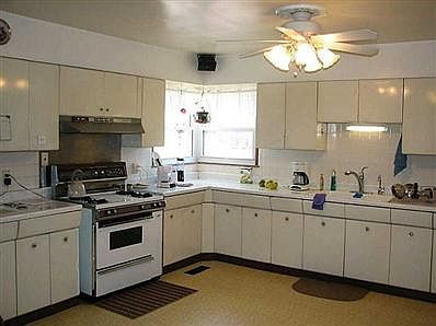 Kitchen. Timeless kitchen, with tons of cabinets and counter space.