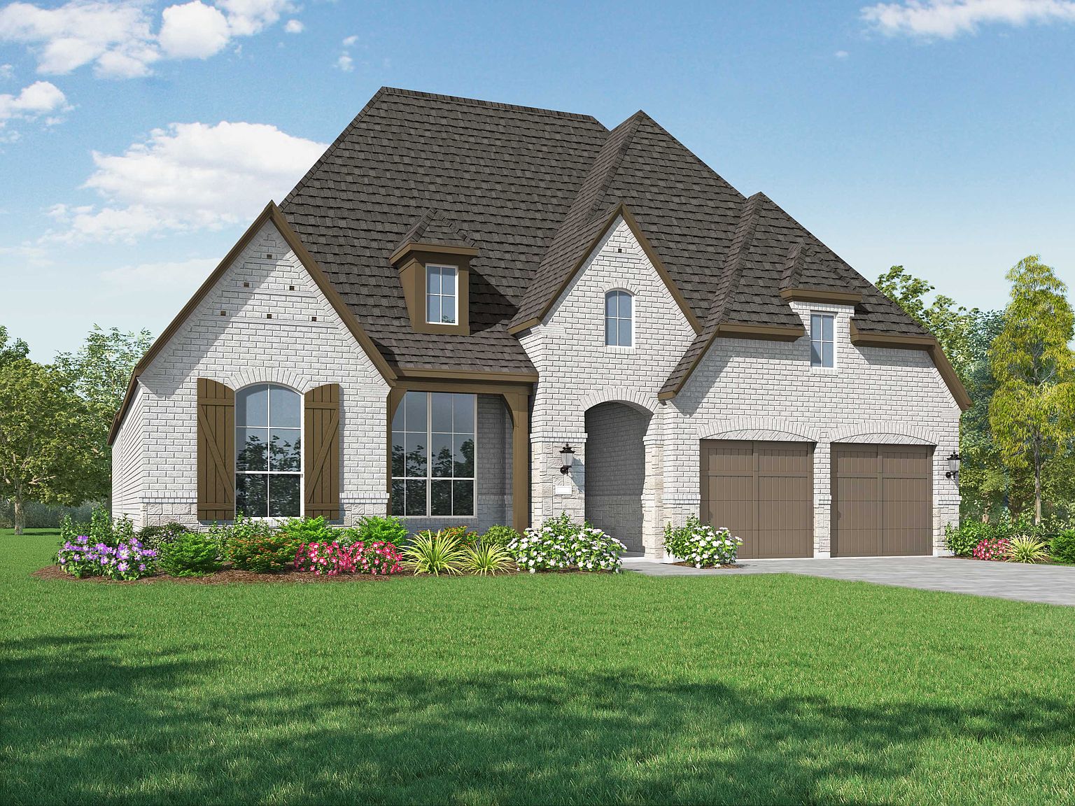 Plan 212 Plan, Woodforest Huntington: Noble Greens
